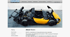 Desktop Screenshot of gears-racing.com